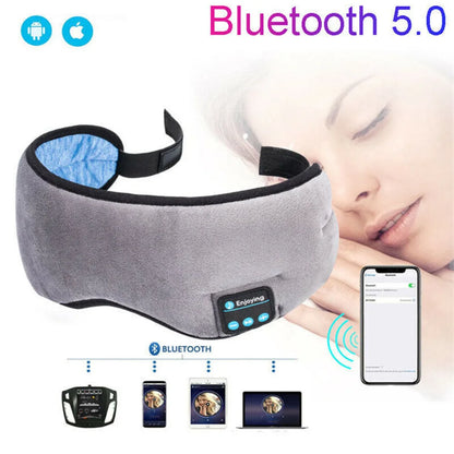 Wireless Eye Sleeping Mask With 5.0 Bluetooth Headphones Music Earphones